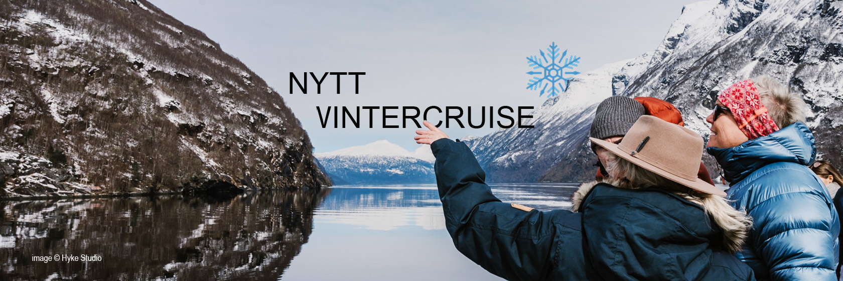 Vinter / Vår Fjordcruise Ålesund Geiranger
