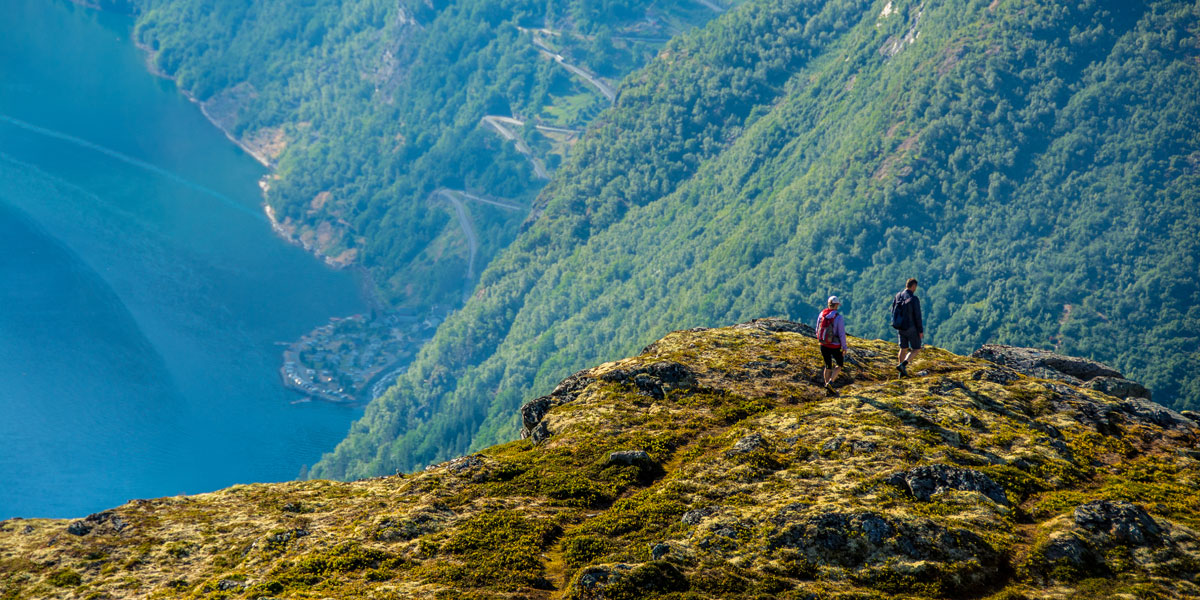 Wandertouren in Geiranger