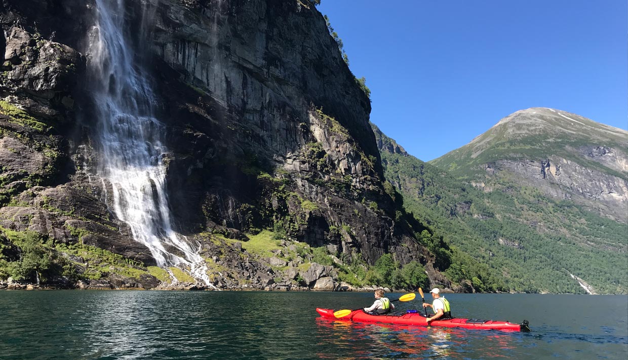 4 timers guidet kajakktur - de syv sstre