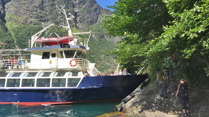 Boat transport - Skagefl hike